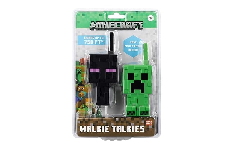 eKids Minecraft Walkie Talkies for Kids, Static Free and Extended Range, Indoor and Outdoor Toys for Fans of Minecraft Toys thumbnail 8