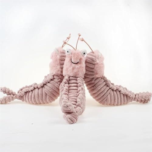 STARTONYOU 22cm Rosa Plüsch Mantis Shrimp,Süße Garnelenpuppe,Süße Mantis Shrimp Puppe, Fortable Bequemes Weiches Kissen,Sweet Cuddle Cotton Stuffed Toy thumbnail 6