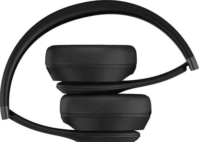 Beats Solo 4 - Wireless Bluetooth On-Ear Headphones, Apple & Android Compatible, Up to 50 Hours of Battery Life - Matte Black (Renewed) thumbnail 2