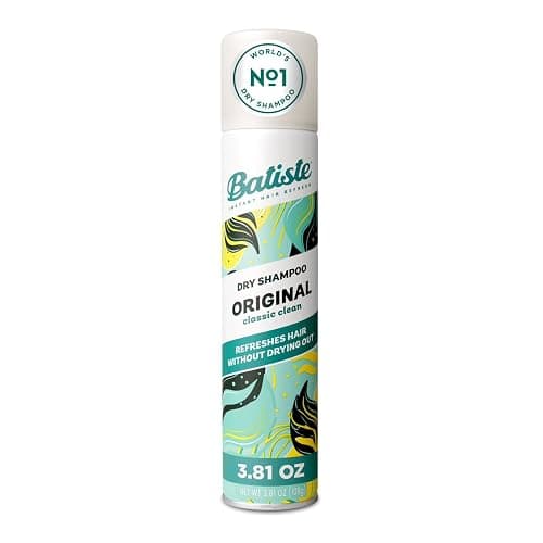 Batiste Original Dry Shampoo, Absorbs Oil & Grease, Classic Clean Scent, 3.81 oz. (Pack of 2) thumbnail 2