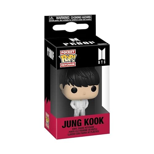 Funko POP! Keychain: BTS - Jungkook - Jung Kook Novelty Keyring - Collectable Mini Figure - Stocking Filler - Gift Idea - Official Merchandise - Music Fans - Backpack Decor - Image 1