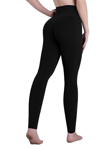 Sunzel Sustainable High Waisted Butt Lifting Leggings with Pockets for Women, No Front Seam Tummy Control Workout Yoga Pants thumbnail 2