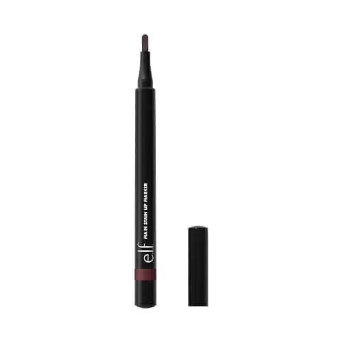 e.l.f. Main Stain Lip Marker, Hotvine | Lip Stain Lip Liner, Define, Contour & Fill for Long-Lasting & Transfer-Resistant Color, Vegan & Cruelty-Free - Image 1