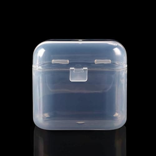 Accmor Pacifier Case, Pacifier Container Can Storage 2 Pacifiers, Baby Pacifier Holder Case for Travel, BPA Free,Transparent,2 Pack thumbnail 4
