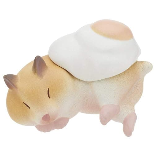 Kitan Club Hamster 'N Egg Plastic Toy - Blind Box Includes 1 of 6 Collectable Figurines - Fun, Versatile Decoration - Authentic Japanese Design - Made from Durable Plastic thumbnail 4