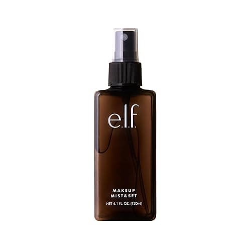 e.l.f. Makeup Mist & Set - Large Lightweight, Long Lasting, All-Day Wear Revitalizes, Refreshes, Hydrates, Soothes Infused with Aloe, Green Tea and Cucumber 4 Fl Oz - Image 1