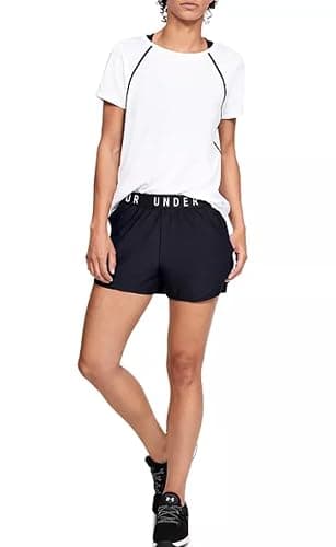 Under Armour Womens Tech Play Up 2 in 1 Shorts thumbnail 2