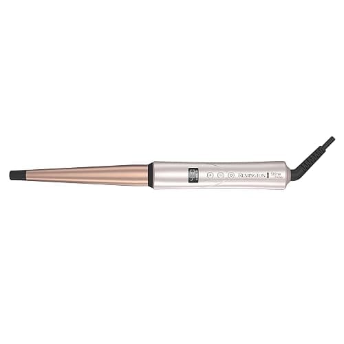 Remington Shine Therapy Argan Oil & Keratin Infused ½-1 Inch Tapered Curling Wand for Natural Curls, Includes Heat Glove thumbnail 2