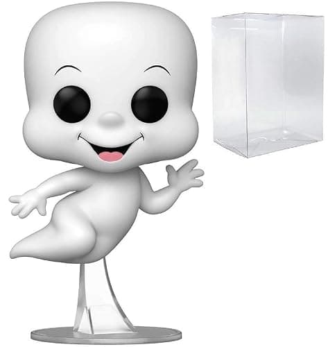 Funko Pop! Animation: Casper - Casper Vinyl Figure (Bundled with Pop Box Protector Case) - Image 1