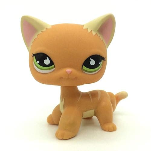 CFCLLBR Rare Mini Pet Toys #525 Orange Short Hair Kitty Cat Animal Figure thumbnail 2
