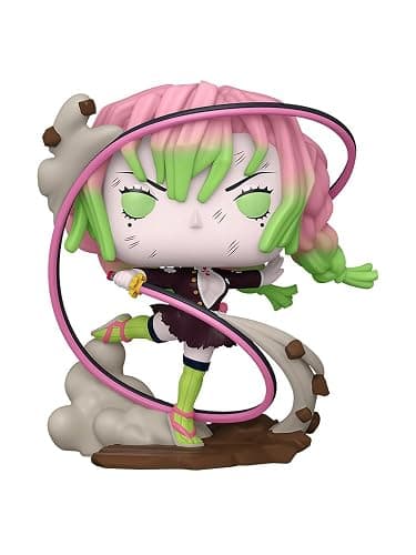 Epic Collectibles Pop Anime: Demonslayer - Mitsuri Kanroji with Flowing Love Blade Exclusive Vinyl Figure Included with Box Protector Compatible for Funko thumbnail 2