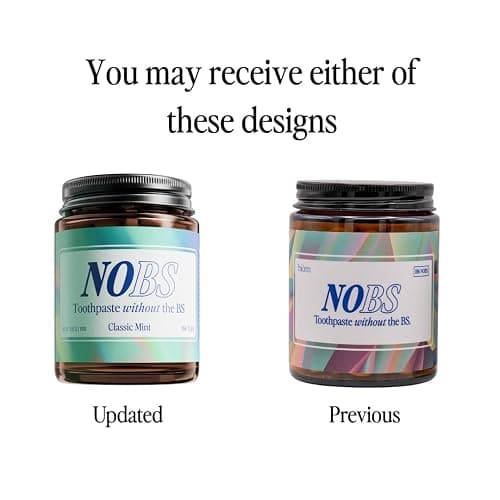 NOBS (No Bad Stuff) Toothpaste Tablets - Nano Hydroxyapatite, Fluoride & Plastic Free, Eco & Travel Friendly - Remineralize with NHA (3 Month) thumbnail 6