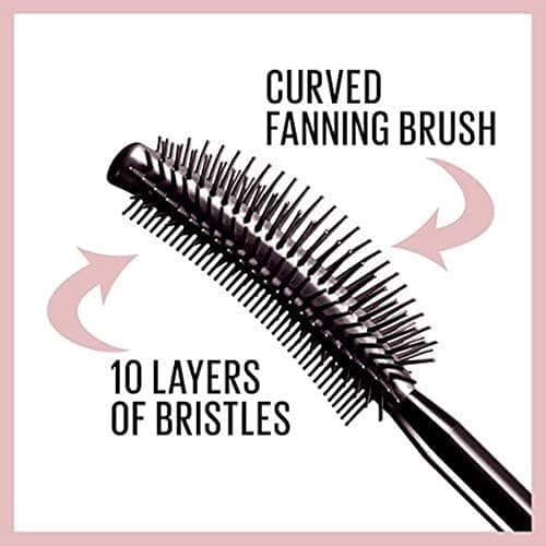 Maybelline Mascara, Lash Sensational Volumizing and Thickening Waterproof Mascara, Black - Black - 9.4 ml (Pack of 1) thumbnail 5