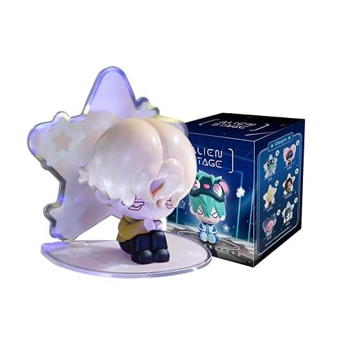 Bahomu Anime Blind Box, Cute Alien Stage Series Anime Blind Box Figure, Kawaii Collectable PVC Figure for Alien Stage Fans Birthday Gifts (1PC) - Image 1