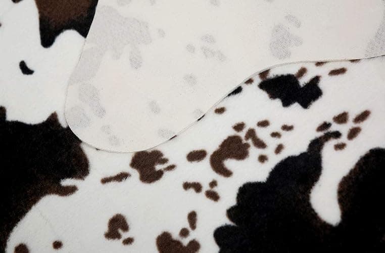 MustMat Cute Cow Print Rug Fun Faux Cowhide Area Rug Nice for Decorating Kids Room 29.5" W x 43.3" L thumbnail 7