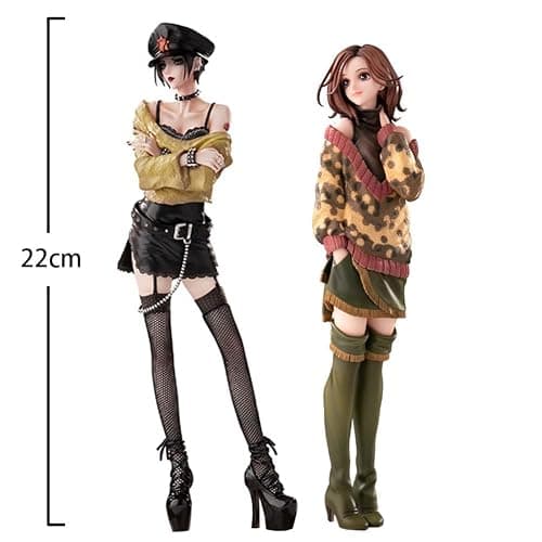 YLQANONG Osaki Nana Figures Komatsu Nana Anime Girl Figure Illustration Figure Original Painting Anime Action Figurine 8.66IN thumbnail 2