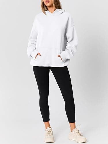 AUTOMET Womens Oversized Hoodies Fleece Trendy Sweatshirts Fall Fashion 2025 Pullover Winter Clothing Outfits thumbnail 6
