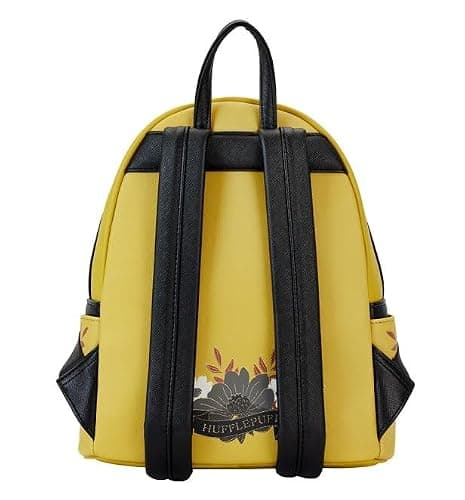 Loungefly Harry Potter Hufflepuff House Floral Tattoo Mini Backpack thumbnail 4