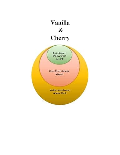 Cherry Vanilla Perfume - Vanilla & Cherry 50 ML / 1.7 FL OZ Eau De Parfum New thumbnail 2