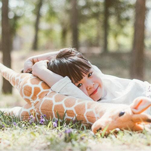 40" Big Plush Giraffe Giant Large Soft Doll Kid Gift Stuffed Animal 100cm thumbnail 2