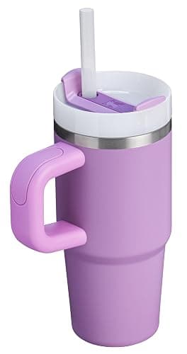 STANLEY Quencher H2.0 Tumbler with Handle and Straw 14 oz | Flowstate 3-Position Lid | Cup Holder Compatible for Travel | Insulated Stainless Steel Cup | BPA-Free | Lilac thumbnail 4