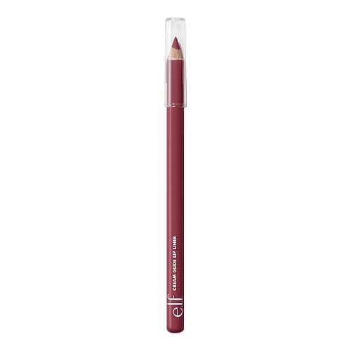 e.l.f. Cream Glide Lip Liner, Highly-Pigmented Pencil For Shaping & Sculpting Lips, Semi-Matte Finish, Vegan & Cruelty-Free, That Merlot Tho thumbnail 7