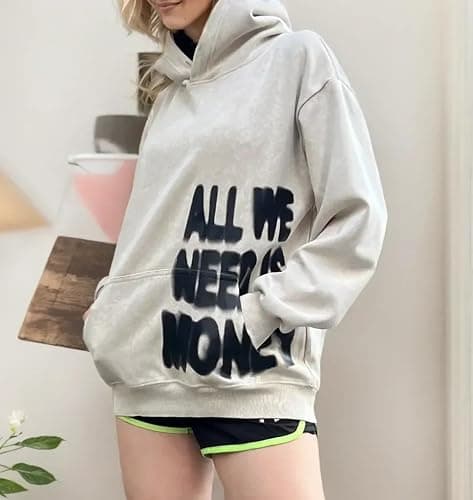 Dynict Unisex Y2K Colorful Sweatshirt Hip Hop Letter Print Oversize Hoodie Casual Baggy Harajuku Gothic Pullover Hoodie thumbnail 6