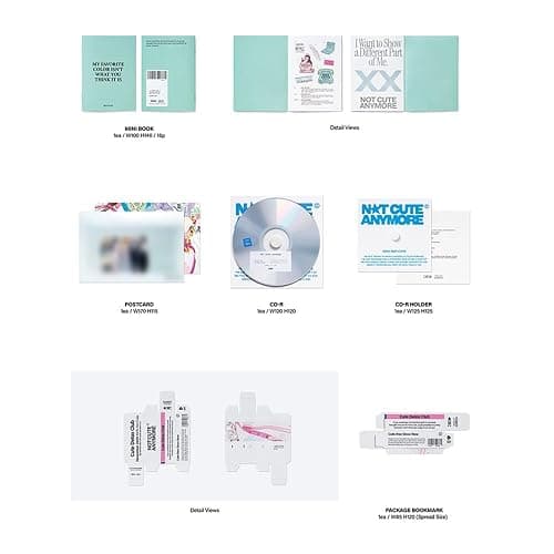 ILLIT [1st Single Album NOT CUTE ANYMORE](NOT CUTE VER.) + 3 Extra Photocards Set thumbnail 4
