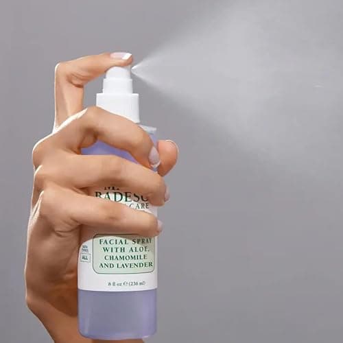 Mario Badescu Facial Spray Duo - Includes Aloe, Chamomile & Lavender PLUS Aloe, Cucumber & Green Tea Toner for Face, Neck or Hair - Cooling and Hydrating Face Mist for All Skin Types, Dewy Finish thumbnail 9