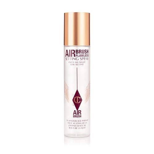Charlotte Tilbury Airbrush Flawless Setting Spray - Ultra-Fine Hydrating Mist to Prime & Set Makeup Up to 16Hr – Soothes and Blurs Skin, Waterproof, Wedding Makeup - Image 1