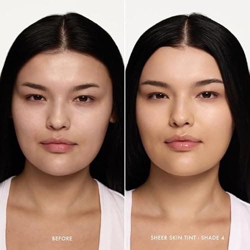 Summer Fridays Sheer Skin Tint - Skin Tint with Hyaluronic Acid - Helps Diminish Uneven Skin Tone - Sheer to Light Coverage - Shade 4 - Light-Medium with Neutral Olive Undertones (1 Fl Oz) thumbnail 3
