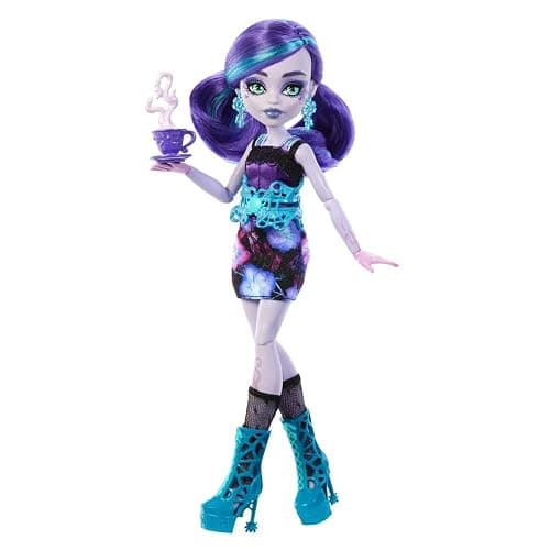 Monster High Skulltimate Secrets Doll & Accessories Set, Garden Mysteries Twyla with Reveal Closet & 19+ Tea Party Surprises like Clothes, HYT74 thumbnail 4