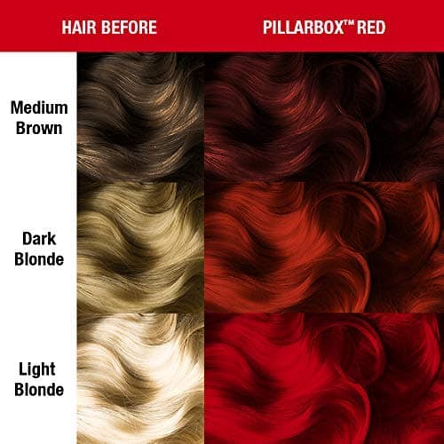 Manic Panic High Voltage® Classic Cream Formula Colour Hair Dye 118ml (Pillarbox® Red) thumbnail 4