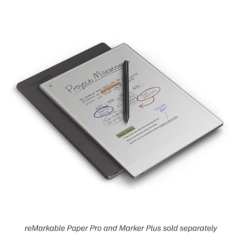reMarkable Paper Pro - Mosaic Weave Book Folio for Your 11.8'' Paper Tablet - Basalt-M thumbnail 5