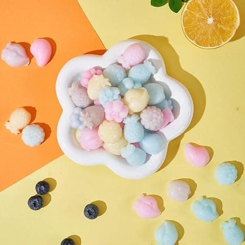Wax Candy Flavored with Fruit and Sweet Syrup, Chewable Stress Relief Snack, Assorted Flavors thumbnail 3