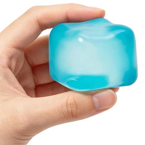 Nice Cube Glow Sensory Cube Toy, TPR Fidget Cube & Glow In Dark Block, for Home Desktop Classroom Office Daily Play, Soft Handheld Squeeze Toy for Kids Adults Relaxation thumbnail 3
