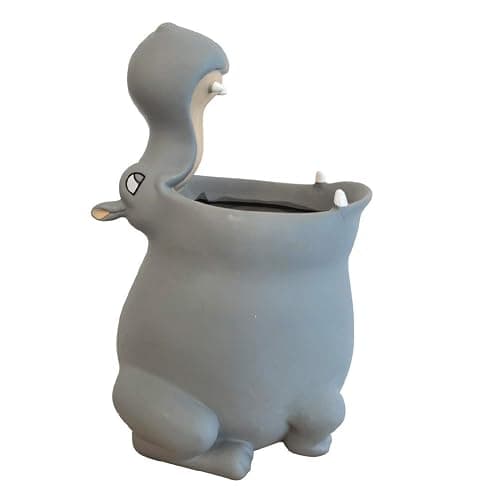 Lily’s Home Fun Kids Animal Toothbrush Holder, Bathroom Organizer, Pencil Cup - Shark - Crock thumbnail 4