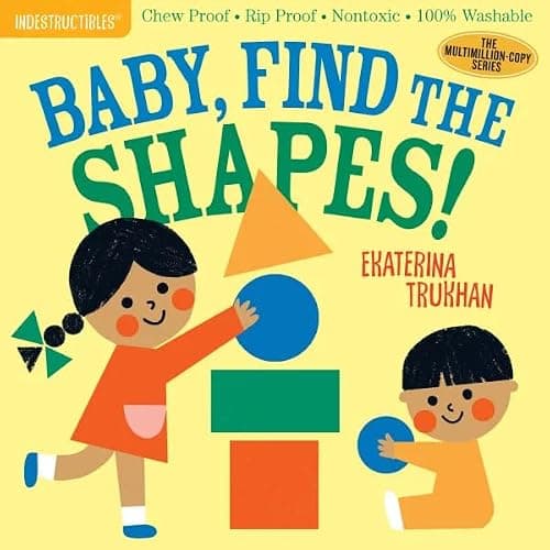 Indestructible Series Fun 6-Book Collection Set - Chew-Proof, Rip-Proof, and Washable Baby Books - All Year Round, Let’s Go Outside!, Let’s Be Kind, Baby Find the Shapes!, Big and Little, Baby See the Colors! thumbnail 5