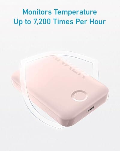 Anker 321 MagGo Battery (PowerCore Magnetic 5K), 5,000mAh Magnetic Wireless Portable Charger, Compatible with iPhone 15/15 Plus/15 Pro/15 Pro Max, iPhone 14/13/12 Series（Pink） thumbnail 7