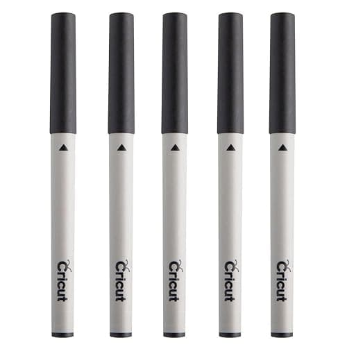 Cricut Variety Pen & Marker Set, Black (5 ct) - Image 1