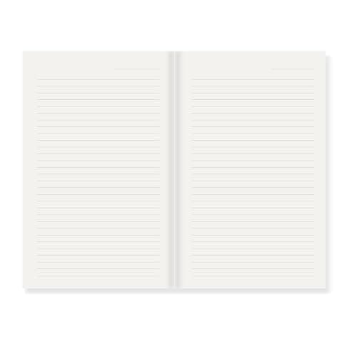 Fringe Studio Slim Paperback Journal w/Back Pocket, "NOIR LACE", Approx. 5.75” w x 8.75” h, 120 Pg, Noir Collection (930PA002FSC) thumbnail 4