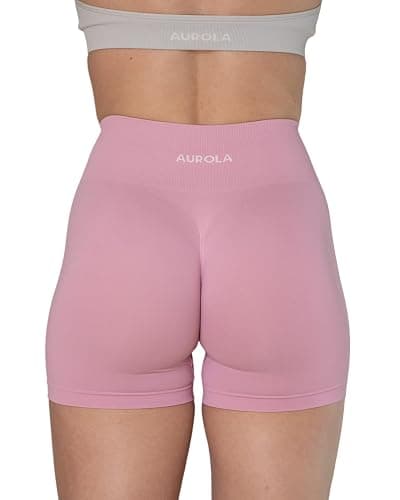 AUROLA Dream Tie Dye Workout Shorts for Women Seamless Scrunch Soft Active Shorts thumbnail 6