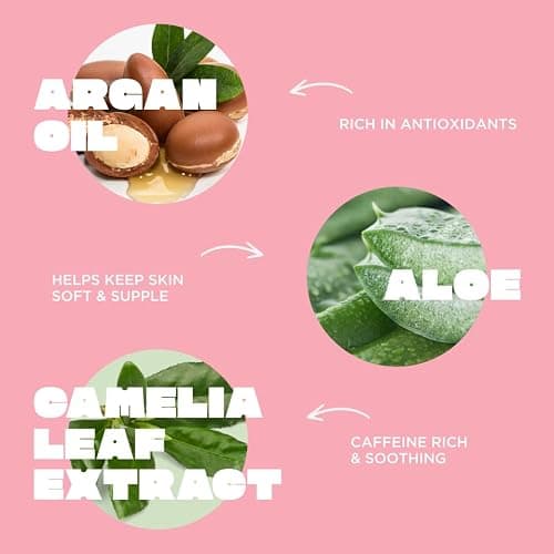 Cake Beauty Desserted Island Body Oil - Argan & Aloe - 100 mL/3.4 Fl Oz | Rich Nourishing Body Oil - Argan Oil, Aloe & Camellia Leaf Extract - Dry Skin - Radiance Enhancing - Vegan, Sulfate Free thumbnail 6
