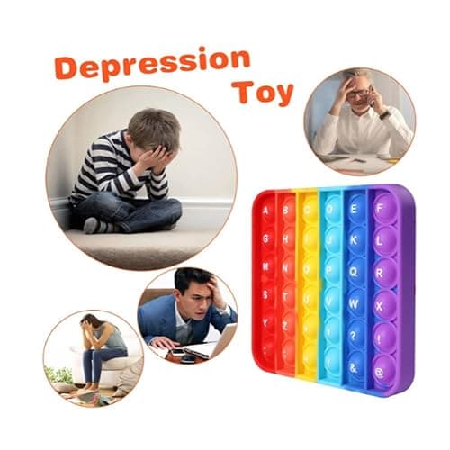 AK-SHIP 2 in 1 Fidget Toys, ABC Learning and Educational Toys, Poppers Fidget Toys,AK-SHIP Stress Relief, Autism Sensory Toys [26 Letters on One Side | Numbers 1-30 on The Other Side] (1 Pack) thumbnail 9