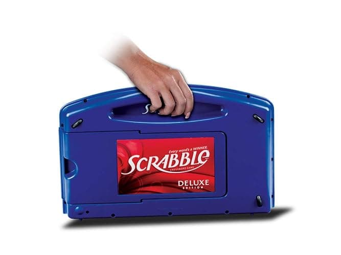 Hasbro Gaming Scrabble Deluxe Edition Board Game, (Amazon Exclusive) thumbnail 11