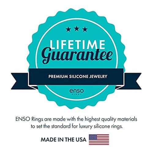 Enso Rings Lord of the Rings Collection - Comfortable DualTone Silicone Rings - Flexible Design thumbnail 6