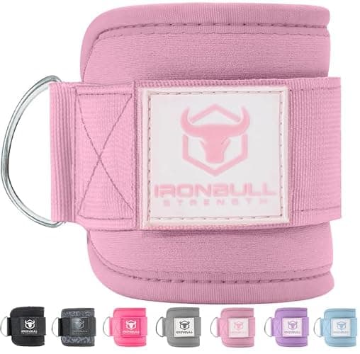 Women's Ankle Strap for Cable Machines & Resistance Bands: Gym & Home Workout Cuff Attachment for Leg Extensions, Kickbacks, Hip Abductors - Booty Exercises - Image 1