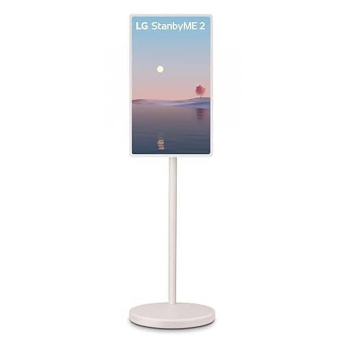 LG 27-Inch StanbyME 2 with Folio Cover, Portable Touch Screen, Dolby Vision, HDR10, Filmmaker Mode, Built-in Battery, Full Swivel Rotation (27LX6TYGA, 2025) thumbnail 11