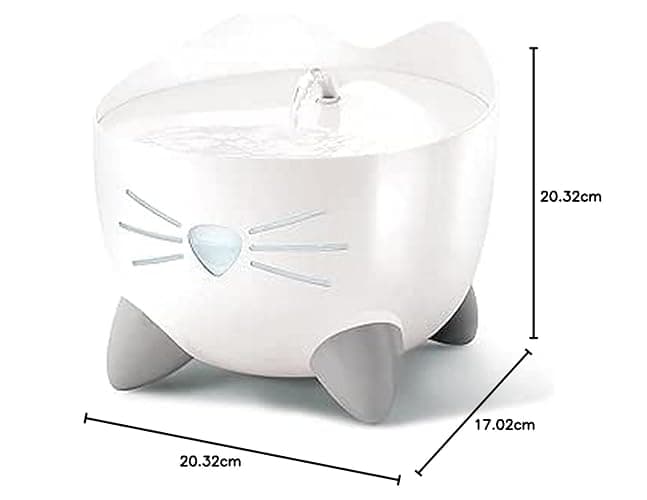 Catit Pixi Fontaine à Eau pour Chat 2,5 L Blanc thumbnail 10
