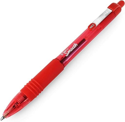Zebra Z-Grip Smooth - Retractable Ballpoint Pen - Pack of 4 - Black, Blue, Red and Green thumbnail 2